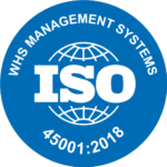WHS Management Systems ISO 45001:2018 Badge