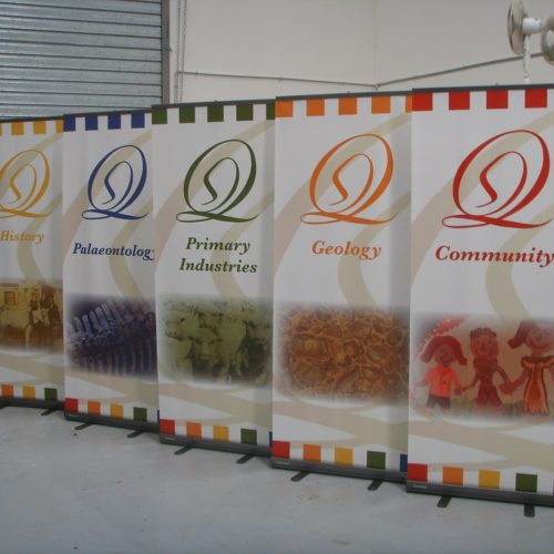 pull up banners for event signage by colorcorp