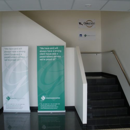 pull up banners signage